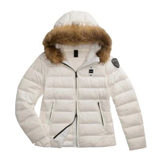 Blauer Dames, Jassen, Wit, Maat: XS Polyamide