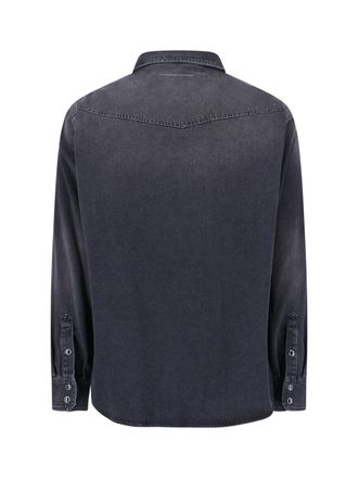 Maison Margiela Mens Shirts Black Cotton