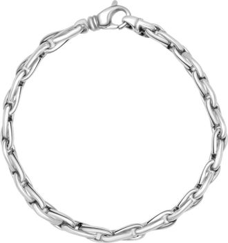 Pompeii3 Mens 14k Gold (30gram) or Platinum (48gram) 5.5mm Link Bracelet 8.5