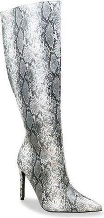 Chase + Chloe by Intouch Footwear Knee High Boot in Black Snake at Nordstrom Rack, Size 7.5