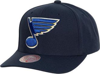 Mitchell & Ness Mens Mitchell & Ness Navy St. Louis Blues Team Ground Pro Adjustable Hat at Nordstrom