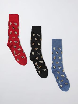 Paul Smith Set 3 paia di calze Paul Smith in cotone jacquard