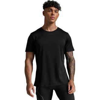 2XU Light Speed Tech Tee in Black/black Reflective at Nordstrom, Size Xx-Large