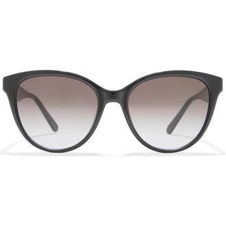 Ferragamo 54mm Cat Eye Sunglasses in Black at Nordstrom Rack