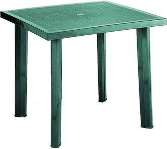 Progarden Mesa Plastico Verde 80x75x72h Cm. Escama