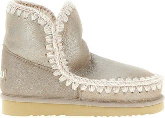 Mou Schoenen, Dames, Grijs, 40 EU, Su&egrave;de, Eskimo 18 Enkellaarsjes