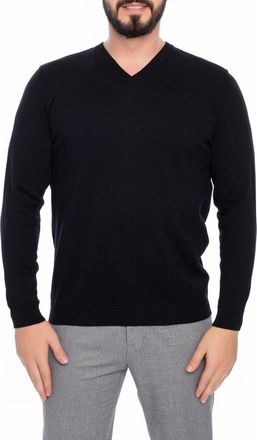 Vella Pais V-Neck Sweater in Black at Nordstrom Rack, Size Xx-Large