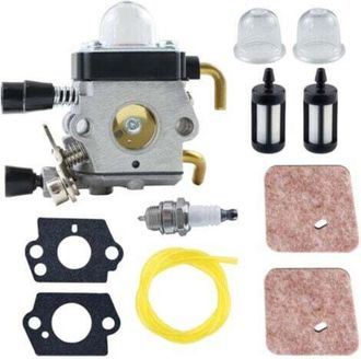OEM Kit De Carburador Stihl Fs80 Para Hl75, Ht70, Ht75, Sp85, Fs85r, Fs85t, Fs85rx, Con Filtro, Buj&iacute;a, Junta Y Kit De Mangueras