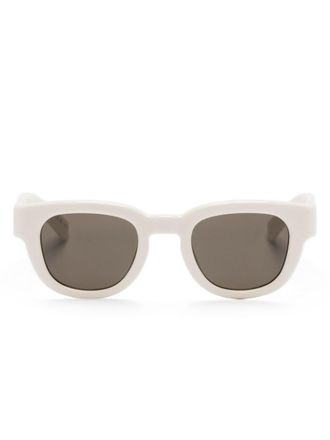 Saint Laurent Eyewear Occhiali da sole squadrati - Toni neutri