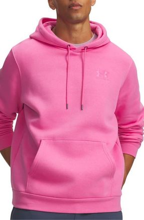 Under Armour UA Icon Fleece Hoodie in Pink Frenzy at Nordstrom, Size Xxx-Large