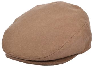 Generic Mens Flat Cap New Baker Boy Hat Wool Newsboy Peaked Country Cap (59 cm, Camel)