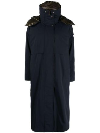 Woolrich Trench con cappuccio 3-in-1 - Blu