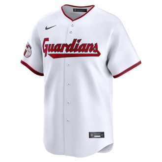 Nike Cleveland Guardians Nike Mens Dri-FIT ADV MLB Limited Jersey in White | LM250CYZGUA-1U2