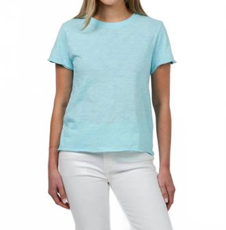 Elliott Lauren Silvie Short Sleeve Tee In Island