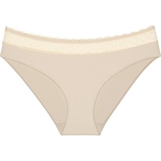 Triumph Feel of Modal Bikini Panties in Creamy Dream at Nordstrom, Size X-Large