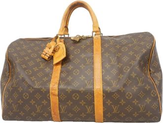 Louis Vuitton Brown Boston Bag (Pre-Owned)