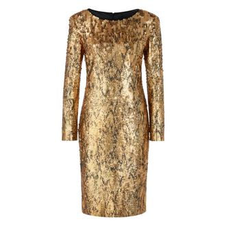 Marc Cain Dames, Jurken, Geel, Maat: M