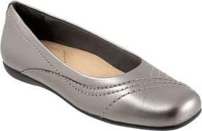 Trotters Sasha Flat in Pewter at Nordstrom Rack, Size 10.5