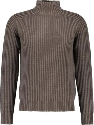 04651/ Uomo, Maglie, Marrone, M, new