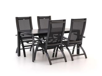 Hartman Hartman Primo/Sestino 160cm dining tuinset 5-delig verstelbaar