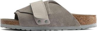 Birkenstock Kyoto Nubuck/Suede Leather Narrow Fit Stone Coin 1020737