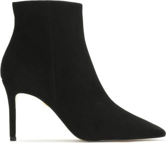 Kazar Dames zwarte laarzen. Dit product valt klein uit. - Dames - Laarzen met Hak - Zwart - 37 EU - Leer - Schoenen