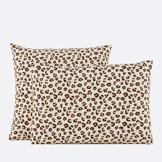 La Redoute Interieurs Katoenen kussensloop Leopold