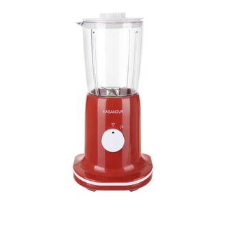 KASANOVA Frullatore 300 W con brocca 500 ml rosso