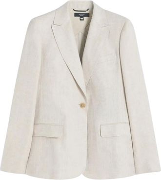 Max Mara Blazers, female, Beige, Size: M Giacca Nalut