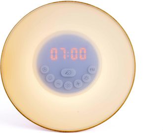 Livoo Radio Despertador Con Simulador De Amanecer - Ar321 - Livoo