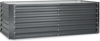 Blumfeldt Blumfeldt High Grow Straight Cama Elevada 180 X 60 X 90 Cm 970 L Acero Galvanizado