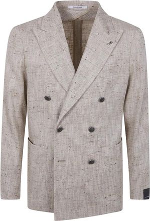 Tagliatore Blazers - Heren - Blazers - Beige - L - Jassen