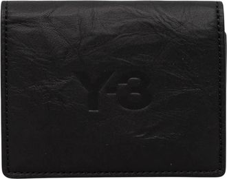 Yohji Yamamoto Card Holder - unisex - Portefeuilles - Zwart - ONE Size - Leer - Accessoires