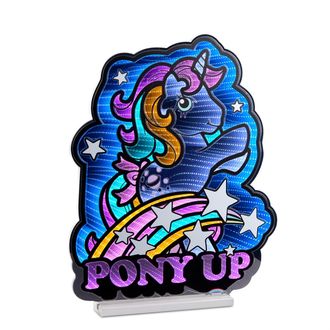 Melrose International My Little Pony Pony Up Ekkolight 24H - Blue, Pink, Orange