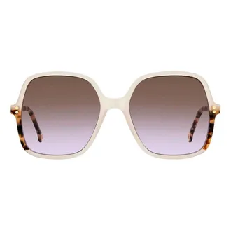 Carolina Herrera CHHER0244SSZJAC Acetate Sunglasses - Beige