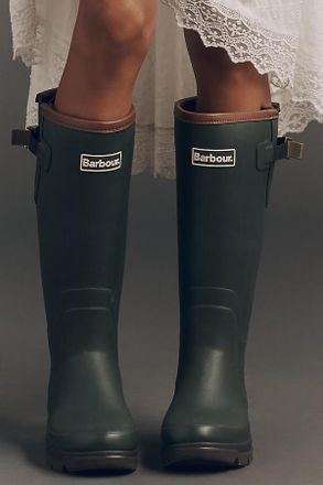 Barbour Tempest Tall Waterproof Rain Boots