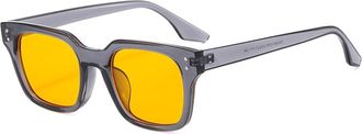 Generic Outdoor Womens Vacation Sunglasses Sports Commuter Outdoor Mens Sun Glasses(Grey)
