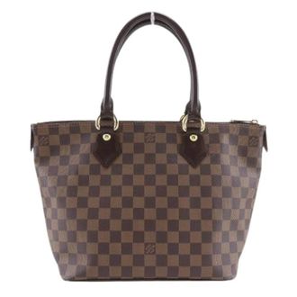 Louis Vuitton Pre-owned Saleya PM Tote Bag - Dames - Pre-owned - Bruin - Maat: ONE Size