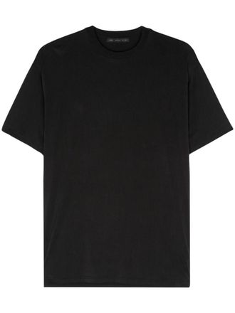 low brand technical jersey T-shirt - Black