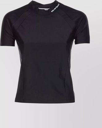 Alexander Wang stretch mock-neck short-sleeve t-shirt