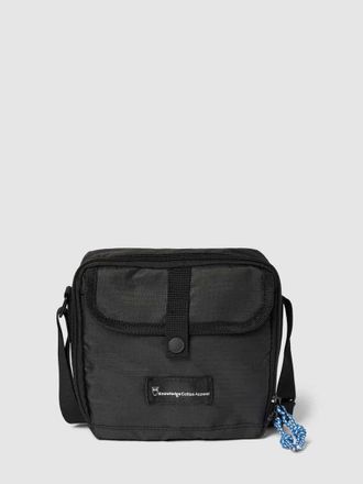 Knowledge Cotton Apparel Handtasche mit Schulterriemen in Black, Gr&ouml;&szlig;e 1