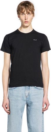 Comme Des Gar&ccedil;ons Heart Cotton T-Shirt