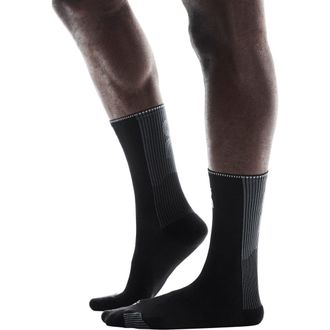 On Performance Run High Socks in Black/Eclipse at Nordstrom, Size Medium