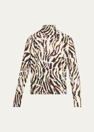 Proenza Schouler Ansel Printed Top