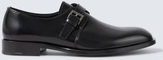 Prada Leather monk strap shoes