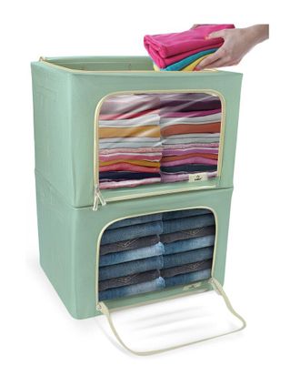 Sorbus 2pc Storage Box With Window