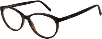 Andy Wolf Ovaal Volledig Rand Acetaat Optisch Montuur - unisex - Brillen - Bruin - ONE Size - Wol - Accessoires