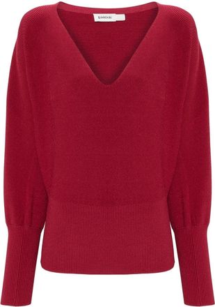 SIMKHAI Montana jumper - women - Polyester/Rayon/Nylon/Spandex/Elastane - M - Red