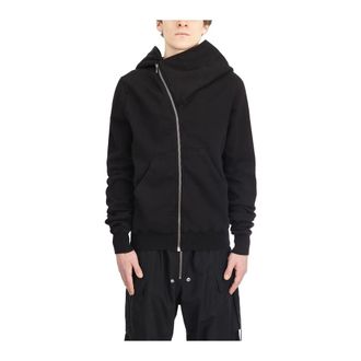 Rick Owens Heren, Sweatshirts & Hoodies, Zwart, Maat: XL