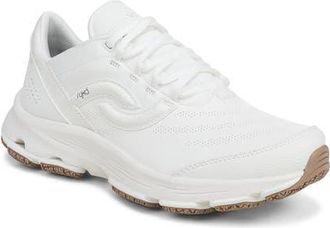 Ryk&auml; Devotion SR Walking Shoe in White Leather at Nordstrom, Size 9.5